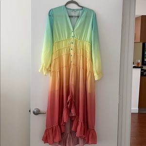 Bayside Brunch Rainbow Dress 
